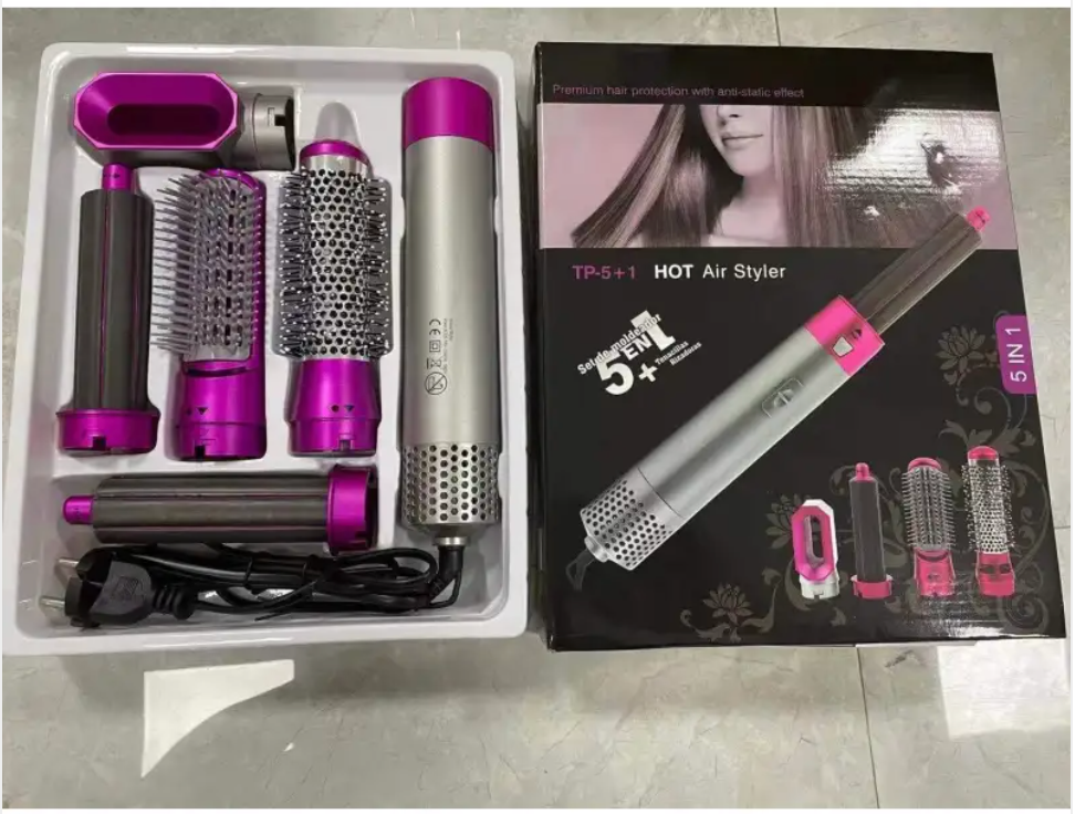 5-in-1 Automatic Hot Air Comb