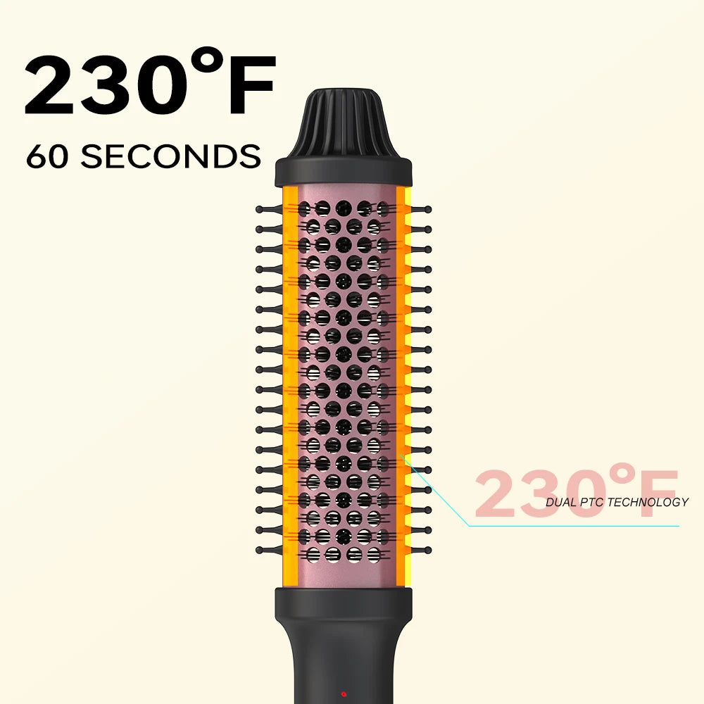 Dual Voltage Hair Styling Curler & Straightener